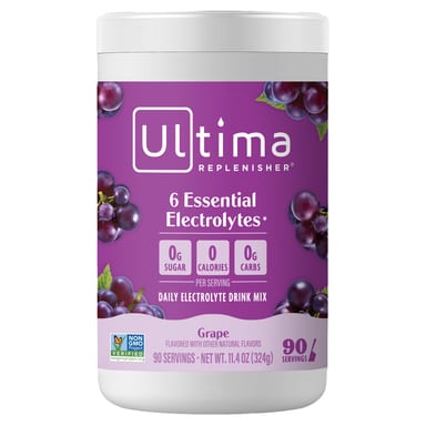 Электролитная смесь Ultima Replenisher, 306 г (10.8 oz) виноград
