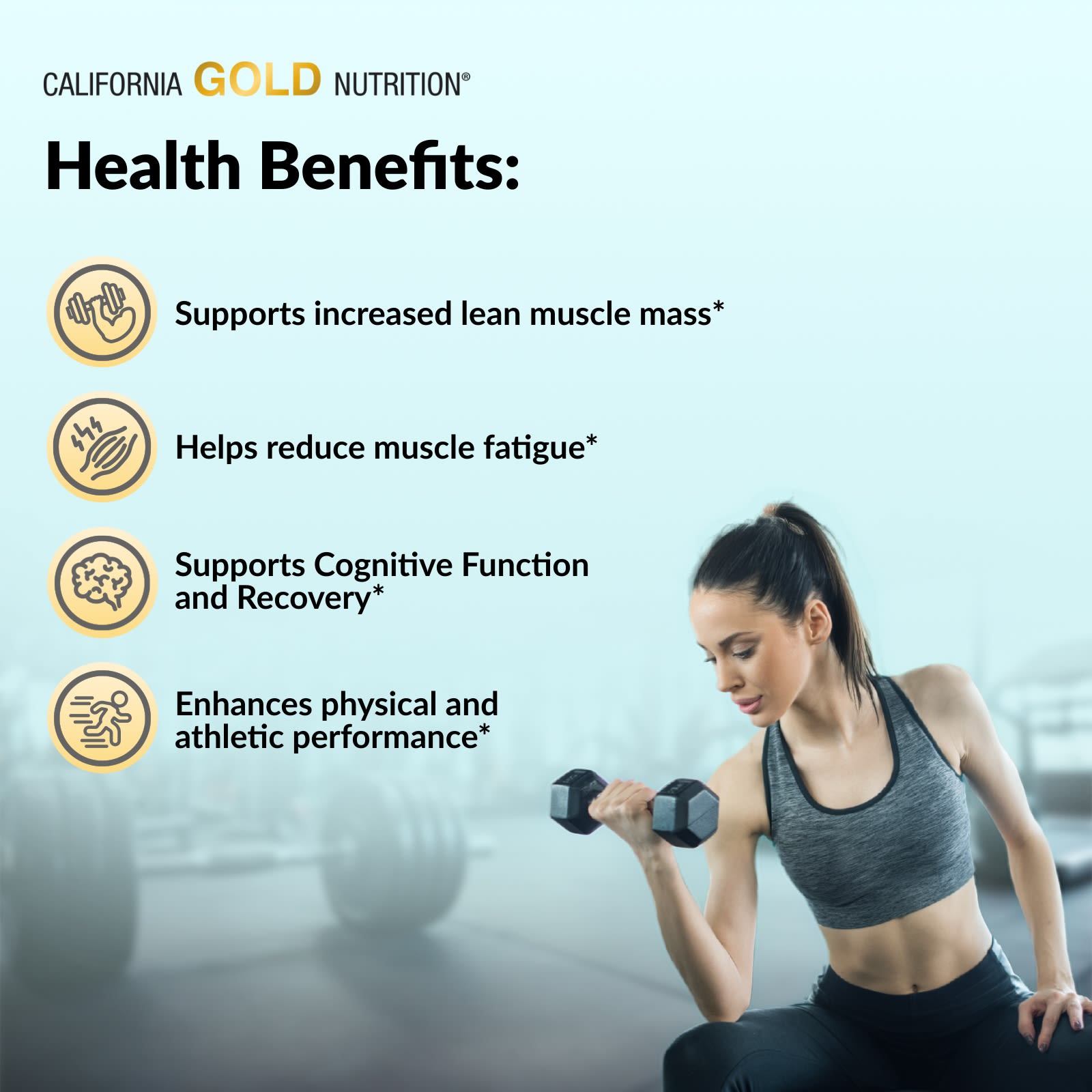 Креатин моногидрат California Gold Nutrition Sport Pure, без вкуса, 454 г — фото 7