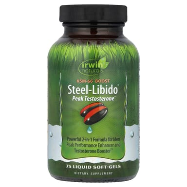 Комплекс Steel Libido Irwin Naturals Steel-Libido® Peak Testosterone®, 75 мягких капсул