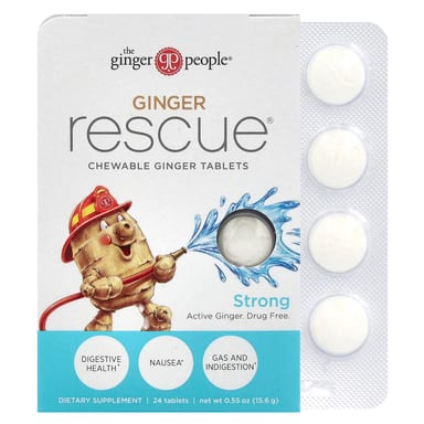 Имбирь The Ginger People Rescue, оттенок Strong, 24 таблеток