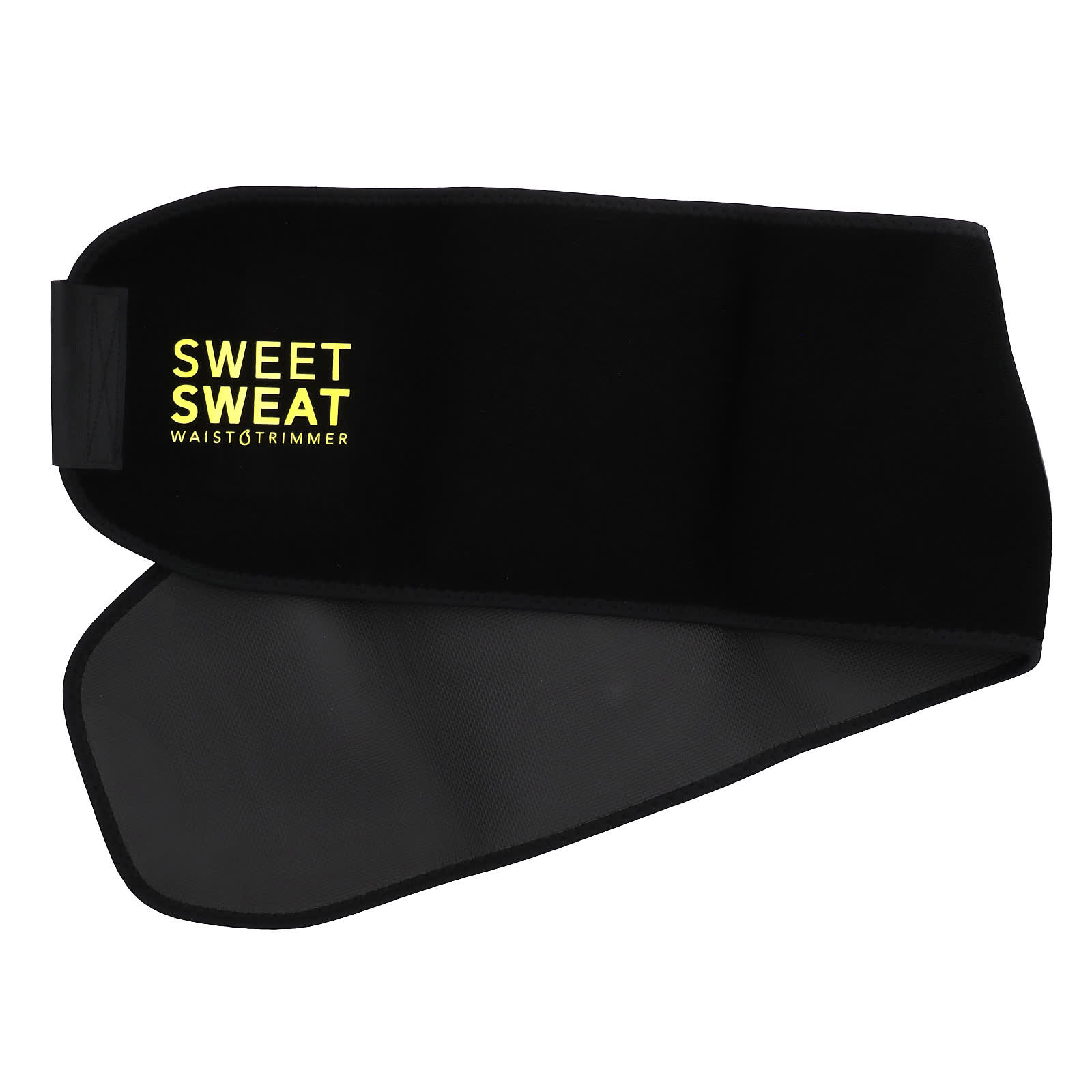 Тренировочный пояс Sweet Sweat®, размер M, черный и желтый, 1 пояс — фото 5