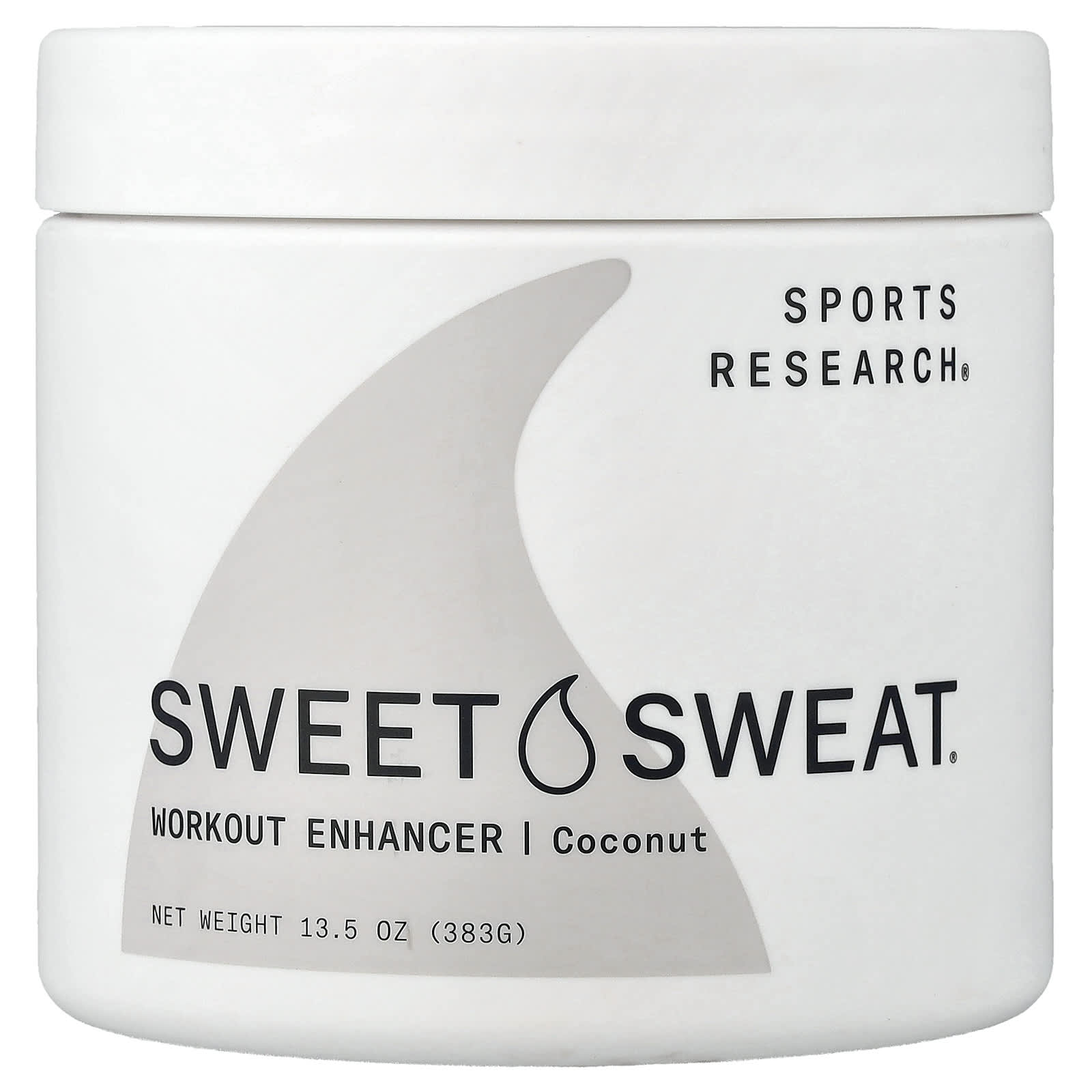 Улучшитель тренировки Sports Research, 13.5 oz (383 g) кокосовый