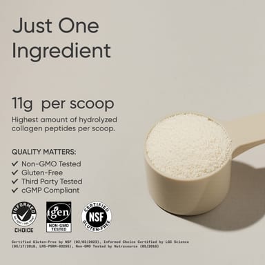 Коллаген Sports Research Peptides, без вкуса, 454 г
