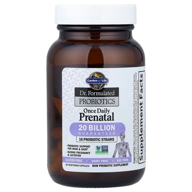 Пробиотик Garden of Life Dr. Formulated Once Daily Prenatal, 30 растительных капсул