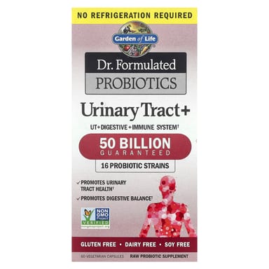 Пробиотик Garden of Life Dr. Formulated Urinary Tract, 60 растительных капсул