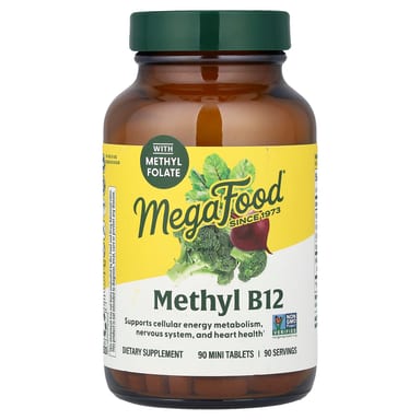 Метил B12 MegaFood Methyl 90 Mini Tablets, таблетки