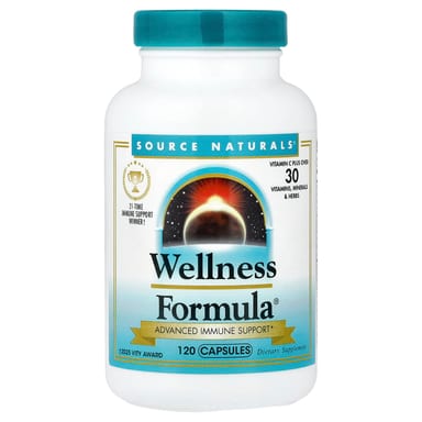 Комплекс Source Naturals Wellness® Advanced Immune Support, 120 капсул