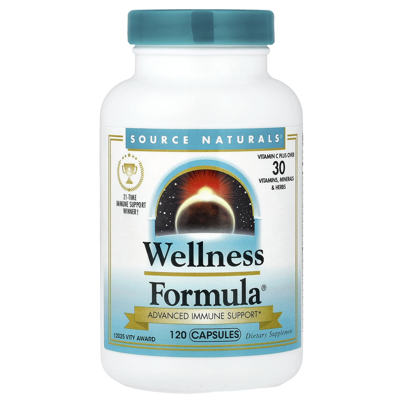 Комплекс Source Naturals Wellness® Advanced Immune Support, 120 капсул