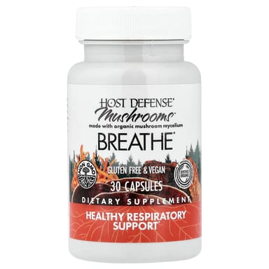 Грибной комплекс Host Defense™, оттенок Breath, 30 капсул
