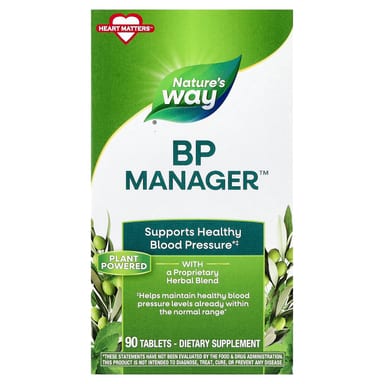 BP Manager™ Nature's Way, 90 таблеток