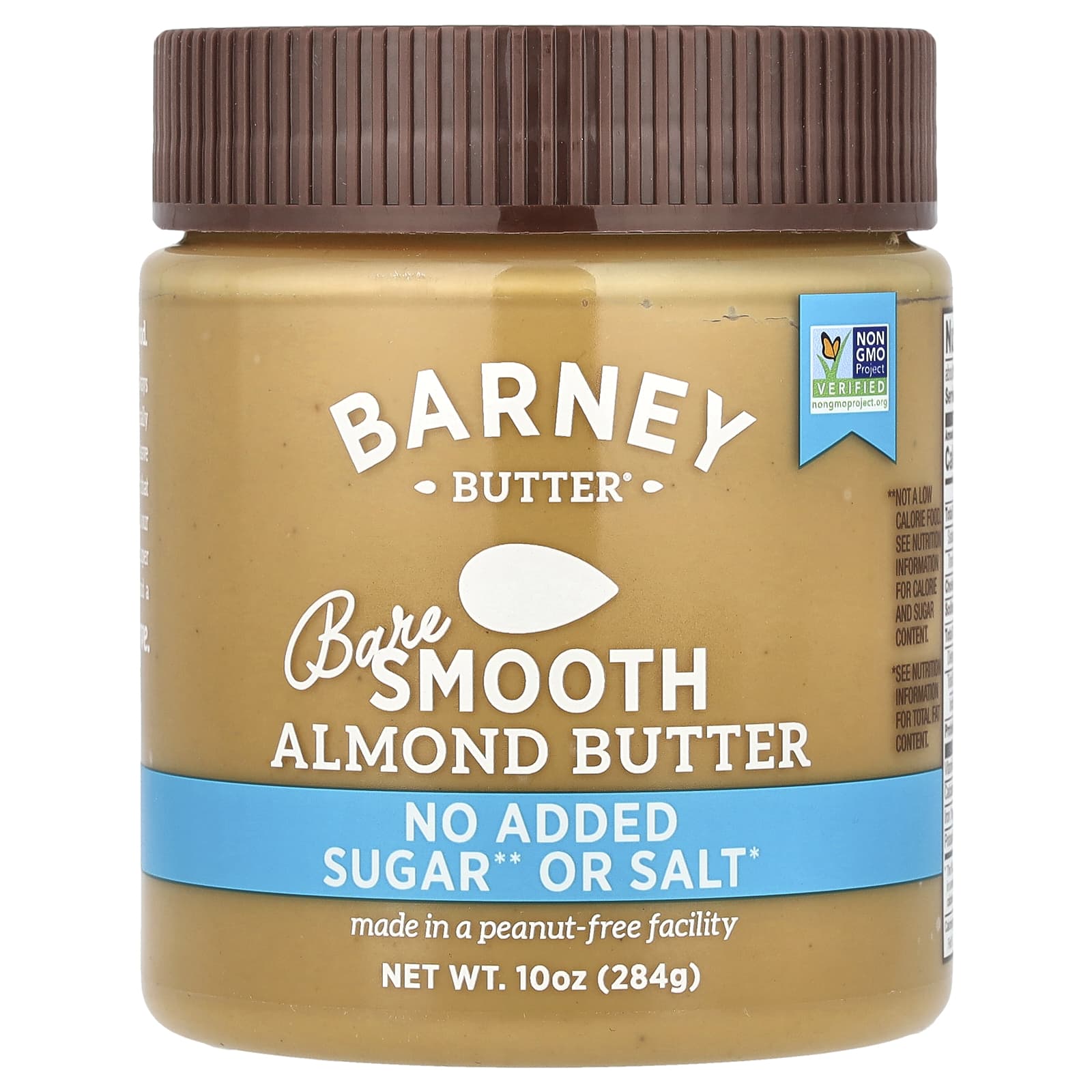Миндальная паста Barney Butter Bare, оттенок Smooth, 284 г