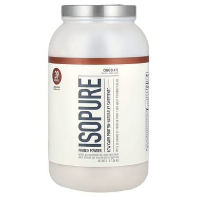 Протеиновый порошок Isopure Low Carb, вкус Chocolate, 1.36 кг
