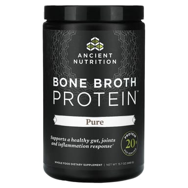 Протеин Ancient Nutrition Bone Broth Pure, 446 г
