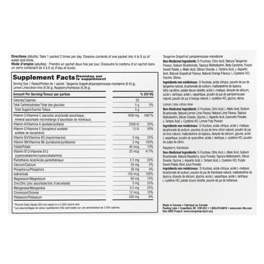 Мультивитамины Ener-C Bubbly Drink Mix Variety Pack, оттенок 30 Packets, 1000 мг, 282.9 г, смесь для напитка