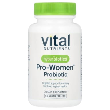 Пробиотик Vital Nutrients Hyperbiotics® Pro-Women® 60 Vegan Tablets, таблетки
