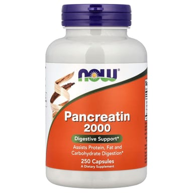 Панкреатин NOW Foods, 250 капсул