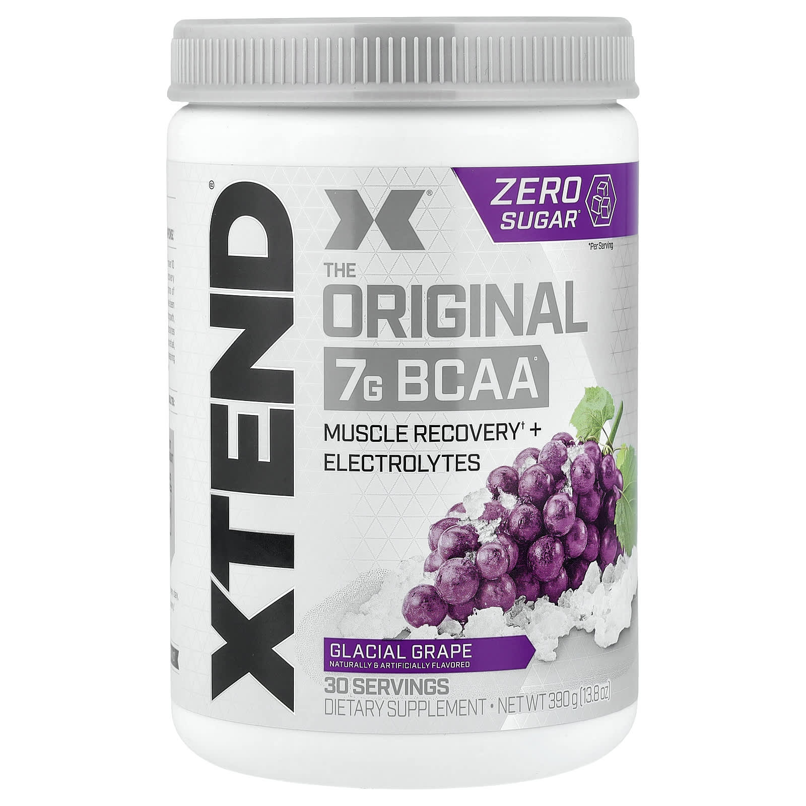 BCAA XTEND, вкус Glacial Grape, 7 г, 390 г — фото 2