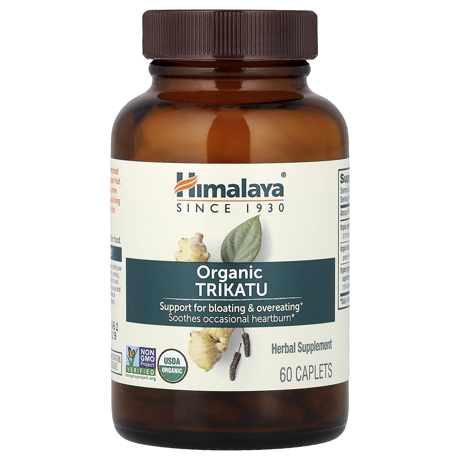 Органический Трикату Himalaya, 60 каплет