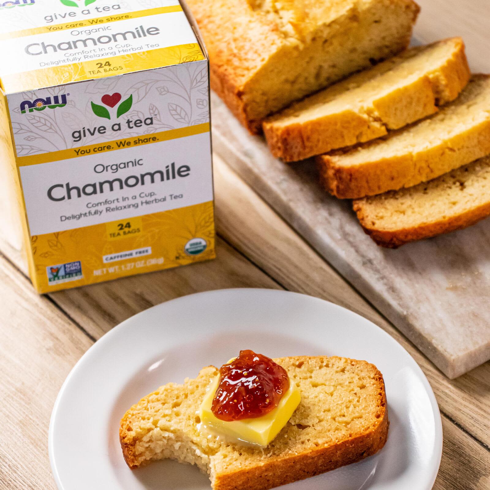 Чайные пакетики NOW Foods Organic Chamomile Tea 24, без кофеина, 36 г — фото 6