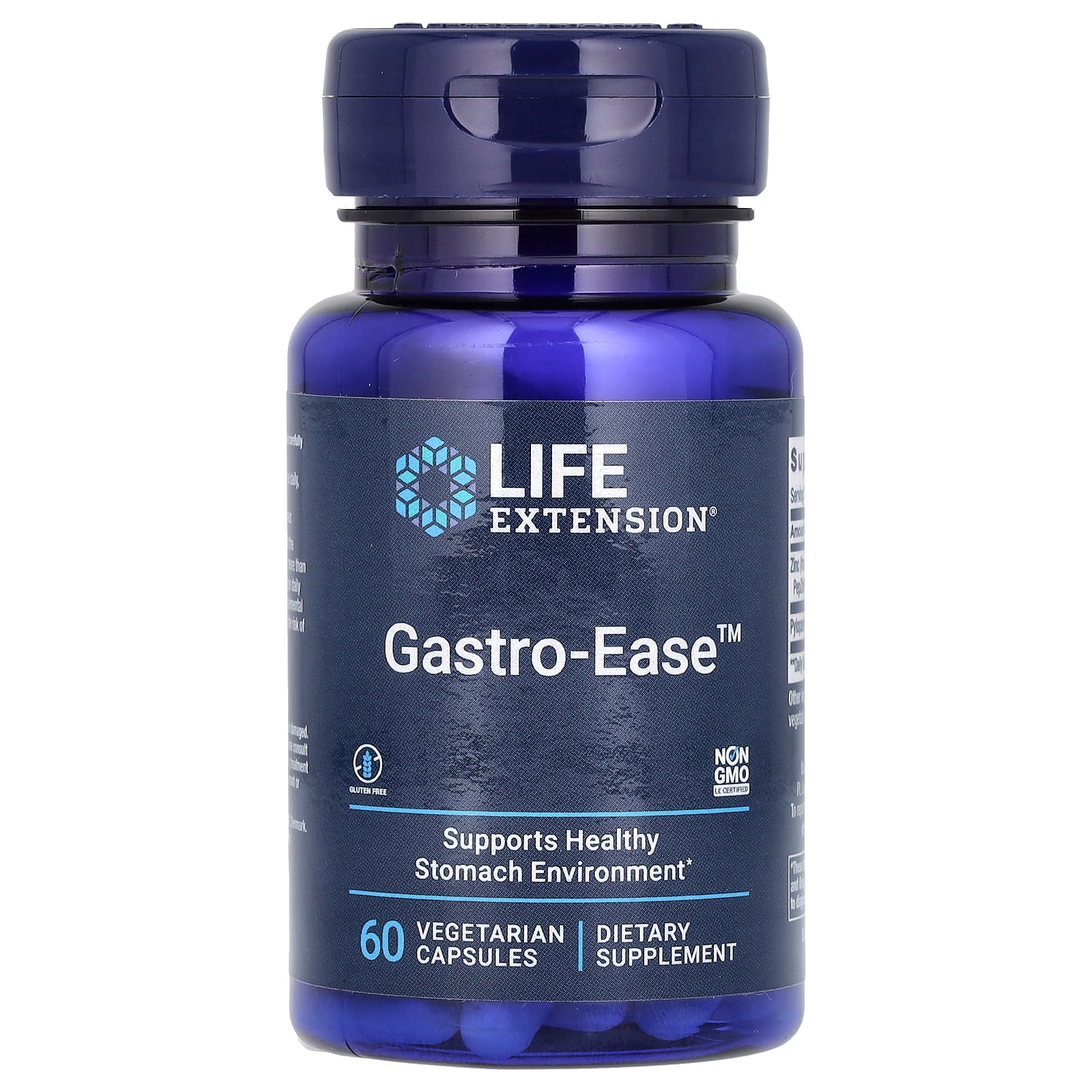 Гастроэнтерологическое средство Life Extension, 60 вегетарианских капсул