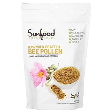 Пчелиный пыльца Sunfood, 227 г