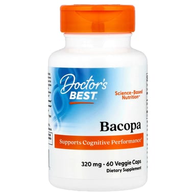 Бакопа Doctor's Best, 320 мг, 60 растительных капсул