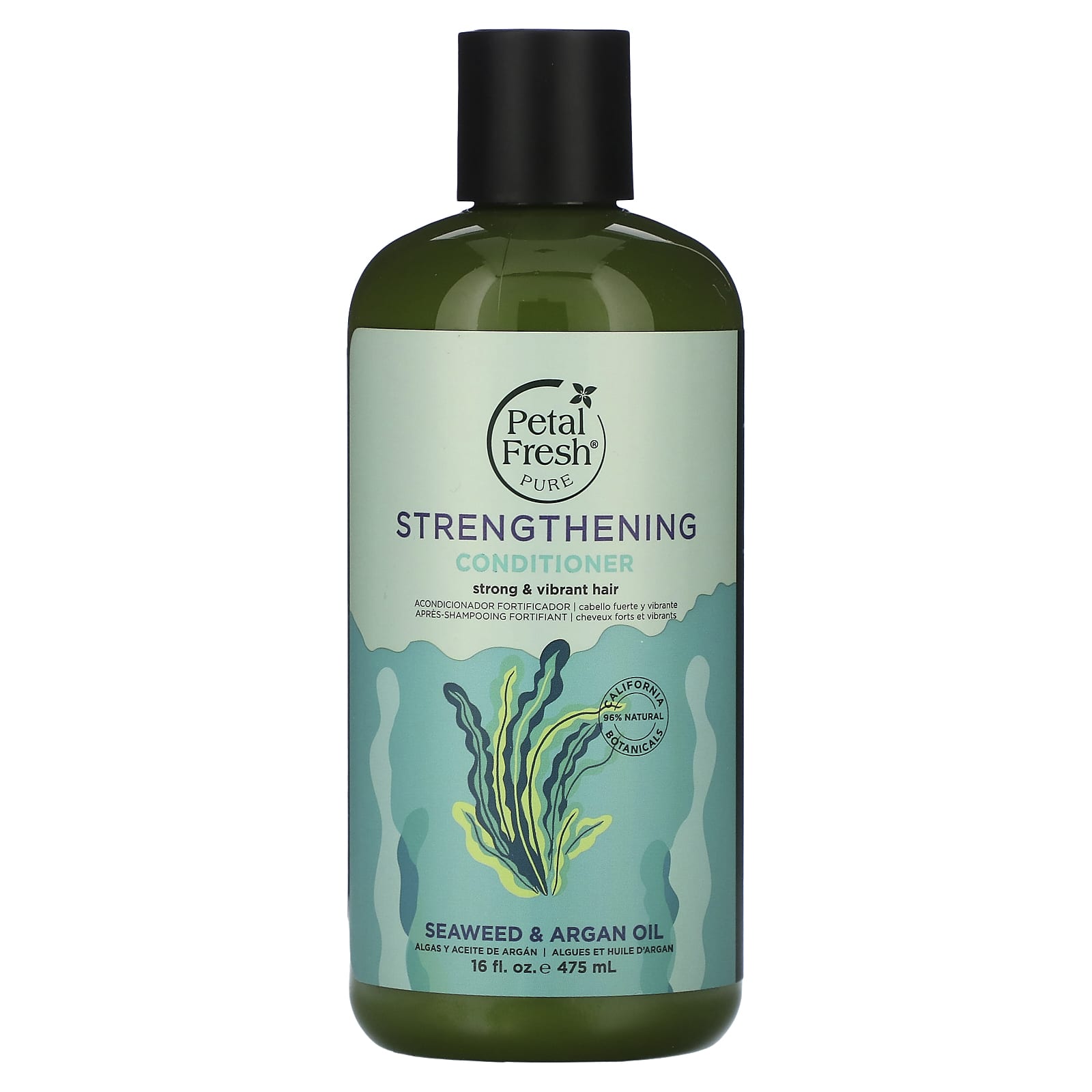 Кондиционер Petal Fresh Strengthening Seaweed & Argan Oil, 475 мл, масло