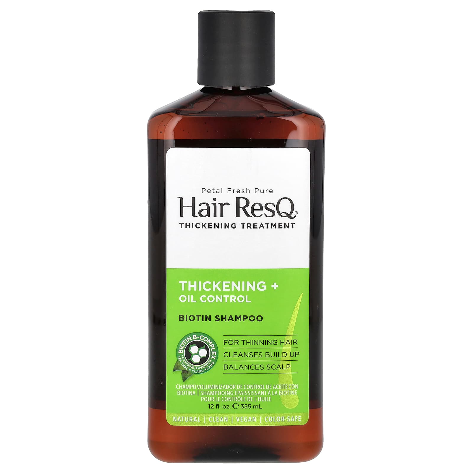 Шампунь Petal Fresh Hair ResQ® Biotin Thickening Oil Control, 355 мл, масло