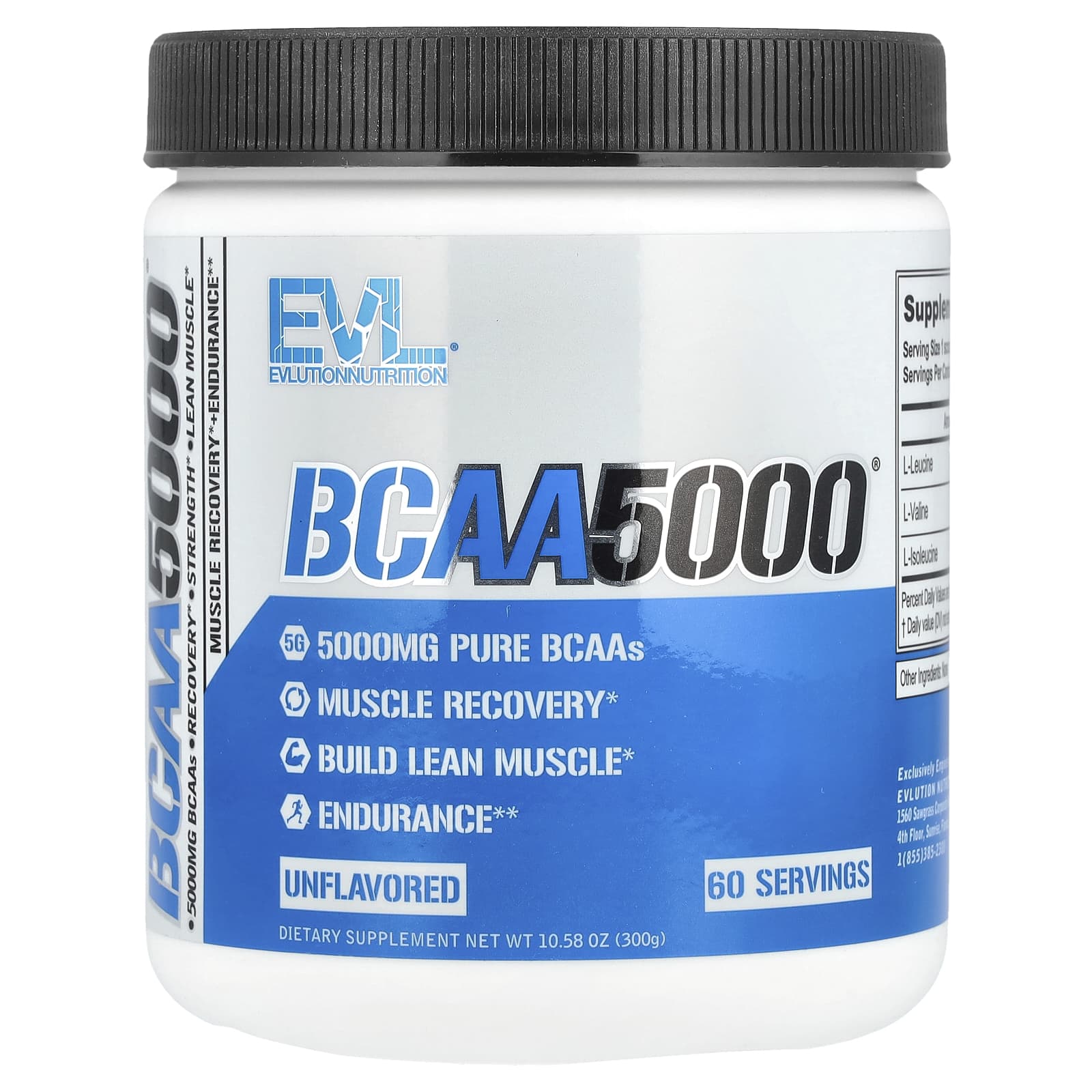 BCAA 5000 EVLution Nutrition, 300 г