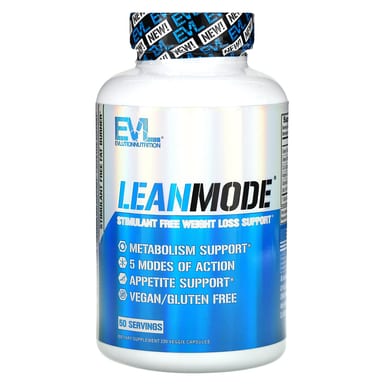 Поддержка похудения без стимуляторов EVLution Nutrition, 150 вегетарианских капсул