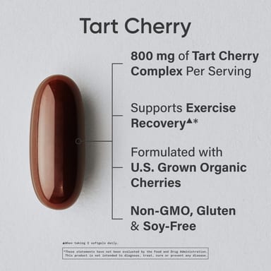 Комплекс Sports Research Fruit, вкус Tart Cherry, 60 мягких капсул