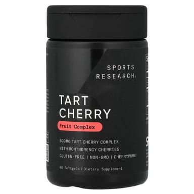Комплекс Sports Research Fruit, вкус «кислая вишня», 60 мягких капсул