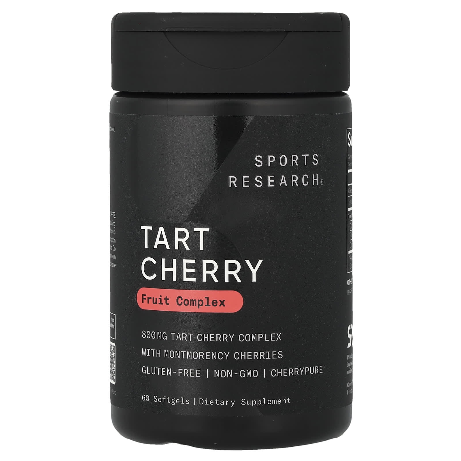 Комплекс Sports Research Fruit, вкус Tart Cherry, 60 мягких капсул — фото 6