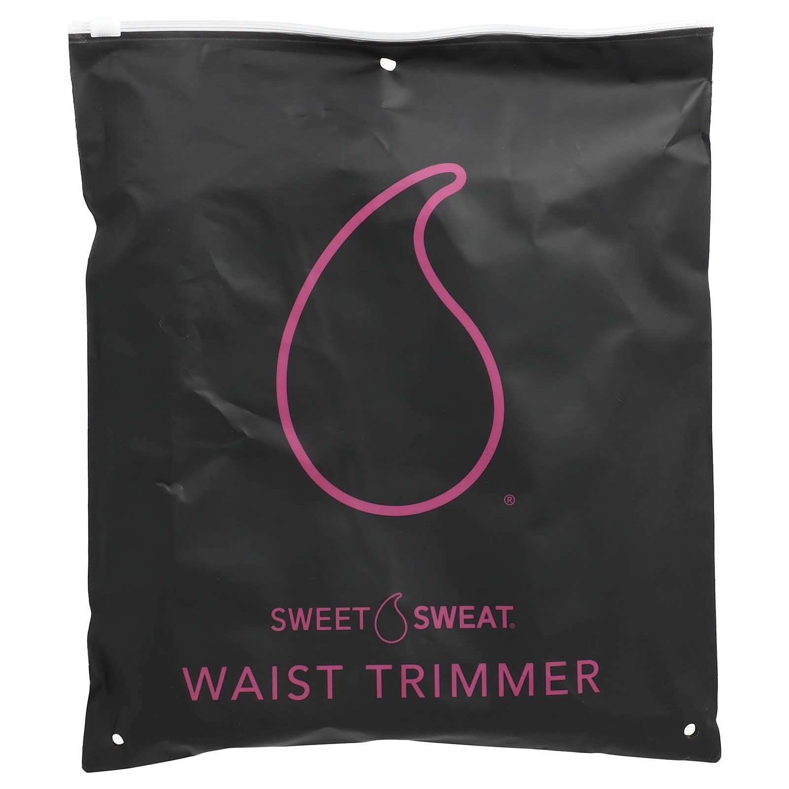 Тренировочный пояс Sweet Sweat®, средний, черный и розовый, 1 пояс — фото 2
