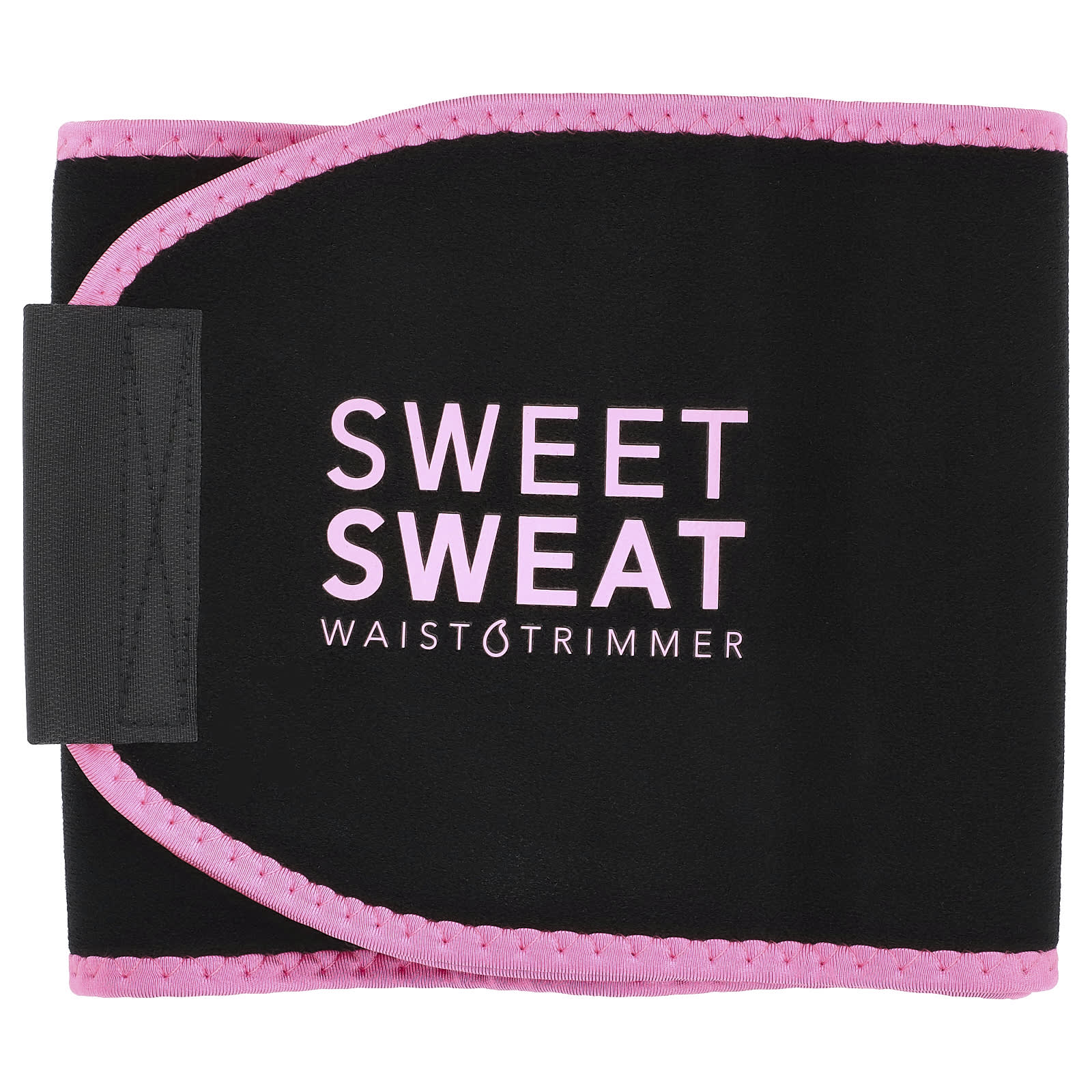 Тренировочный пояс Sweet Sweat®, средний, черный и розовый, 1 пояс — фото 4