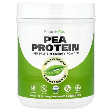 Гороховый протеин NaturesPlus, без вкуса, 500 г