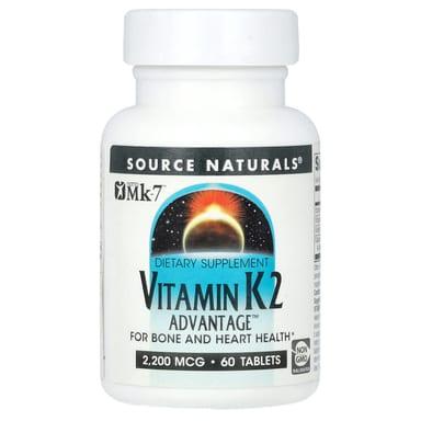 Витамин K2 Source Naturals, 60 таблеток
