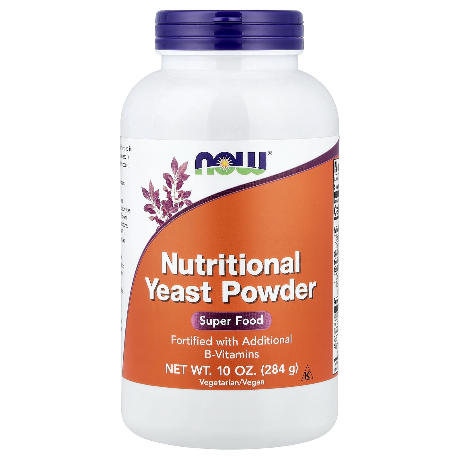 Пищевые дрожжевые хлопья NOW Foods Powder, 284 г, порошок
