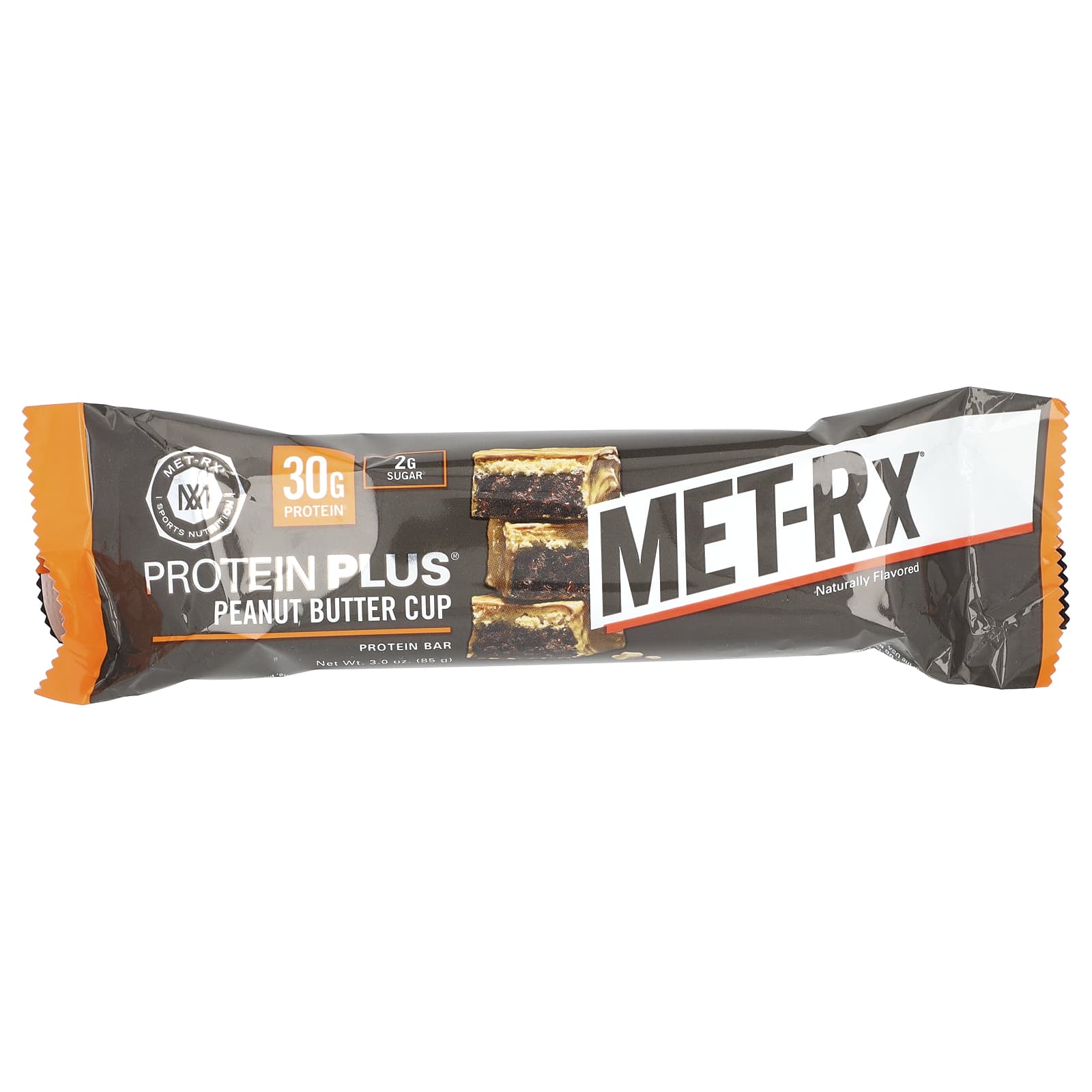 Арахисовая паста MET-Rx Protein Plus Bar Cup, 85 г, 9 шт., батончик — фото 2