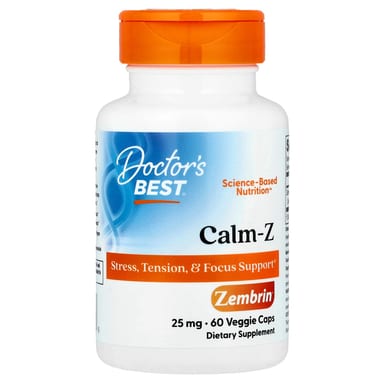 Калм-З Doctor's Best, 25 мг, 60 вегетарианских капсул