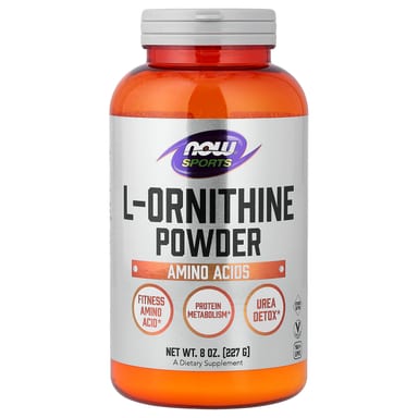 L-орнитин NOW Foods Sports L-Ornithine Powder, 227 г, порошок