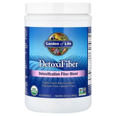 Клетчатка Garden of Life DetoxiFiber® Detoxification Blend, 300 г
