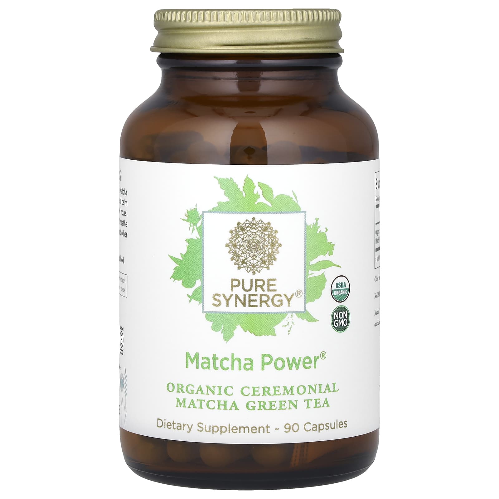 Матча Пауэр Pure Synergy, 90 капсул (500 мг на капсулу)