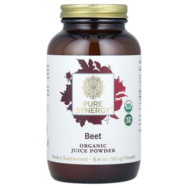 Порошок Pure Synergy Beet Organic Juice, 180 г