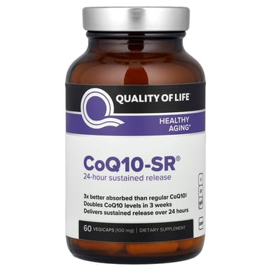 Коэнзим Q10 Quality of Life -SR®, оттенок 60 Vegicaps, 100 мг