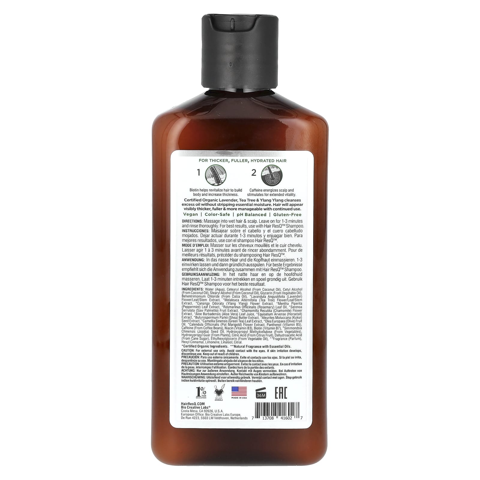 Кондиционер Petal Fresh Hair ResQ® Thickening Oil Control For Noticeably Thinning Hair, 355 мл, масло — фото 2