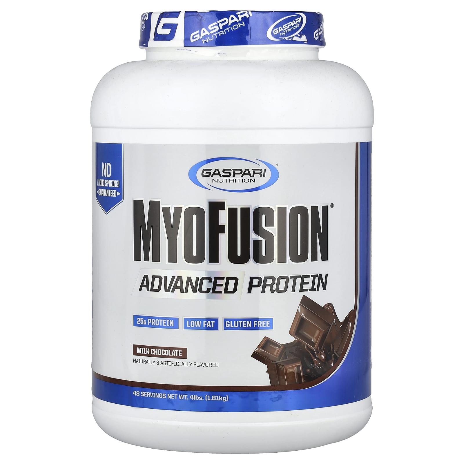 Шоколад Gaspari Nutrition MyoFusion® Advanced Protein, вкус Milk Chocolate, 1.81 кг