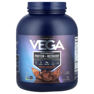 Шоколад Vega Plant-Based Protein Performance Protein Recovery, вкус Creamy Chocolate, 1.98 кг