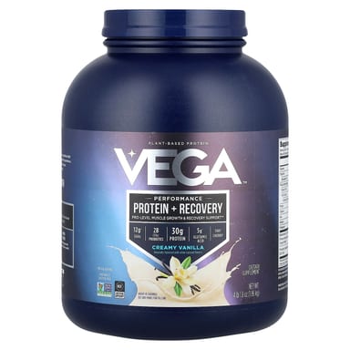 Протеин Vega Plant-Based Performance Recovery, вкус Creamy Vanilla, 1.86 кг