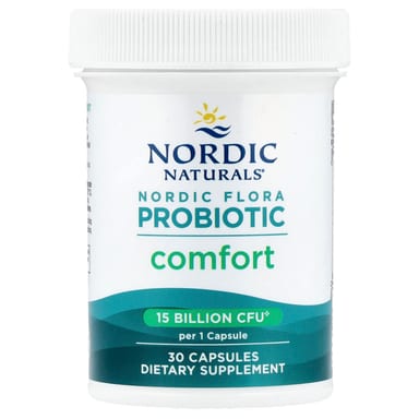 Пробиотик Nordic Naturals Nordic Flora, оттенок Comfort, 15 млрд КОЕ, 30 капсул